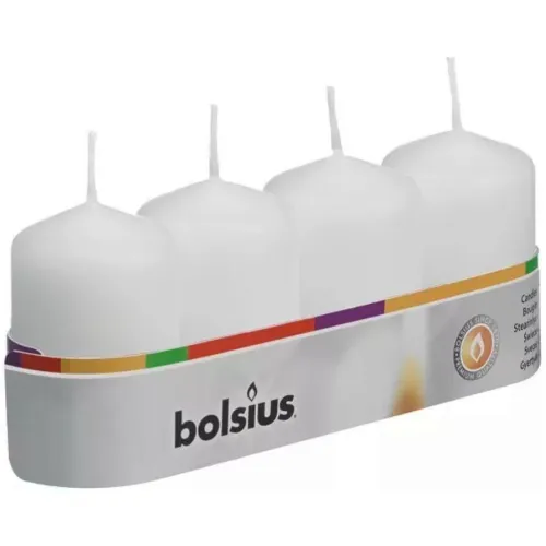 Bolsius Stompkaars 60-40 wit